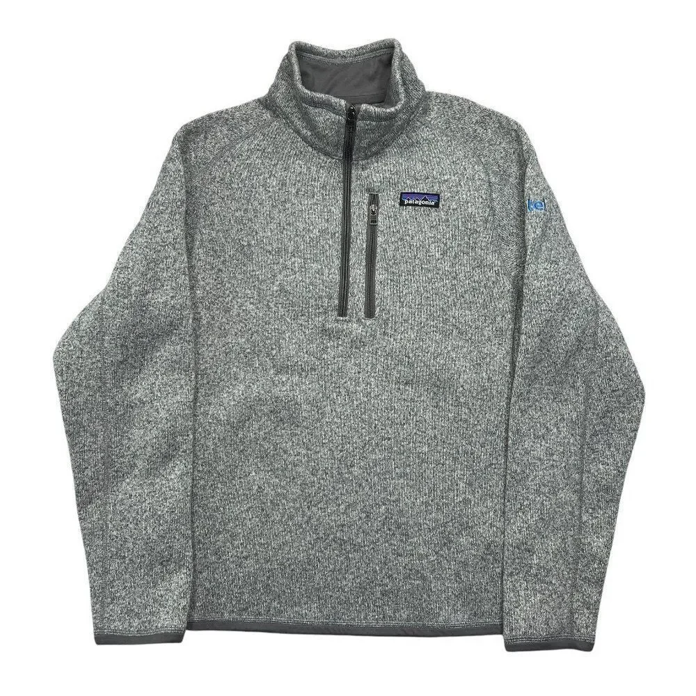 Patagonia Better Sweater Jacket‎ Men's Size Small 1/4 Zip Intel Fleece Pullover
